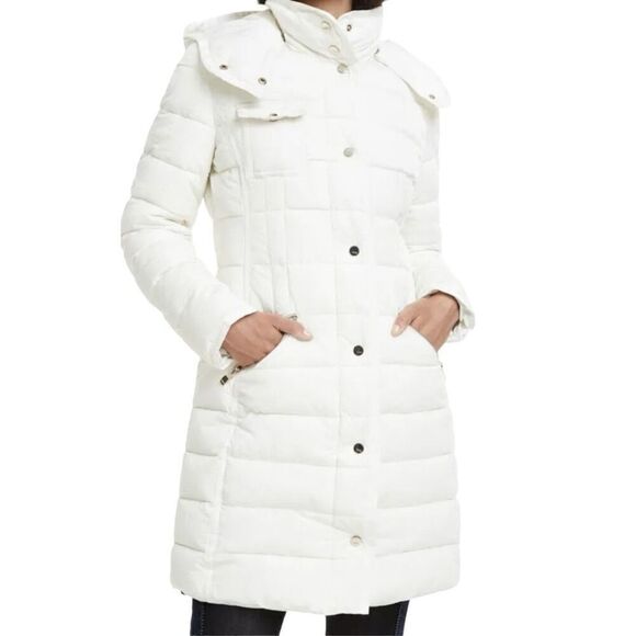 Desigual Jackets & Blazers - Desigual Embossed Floral Slim Padded Inga Puffer Jacket Size EU 44 US 10 Winter